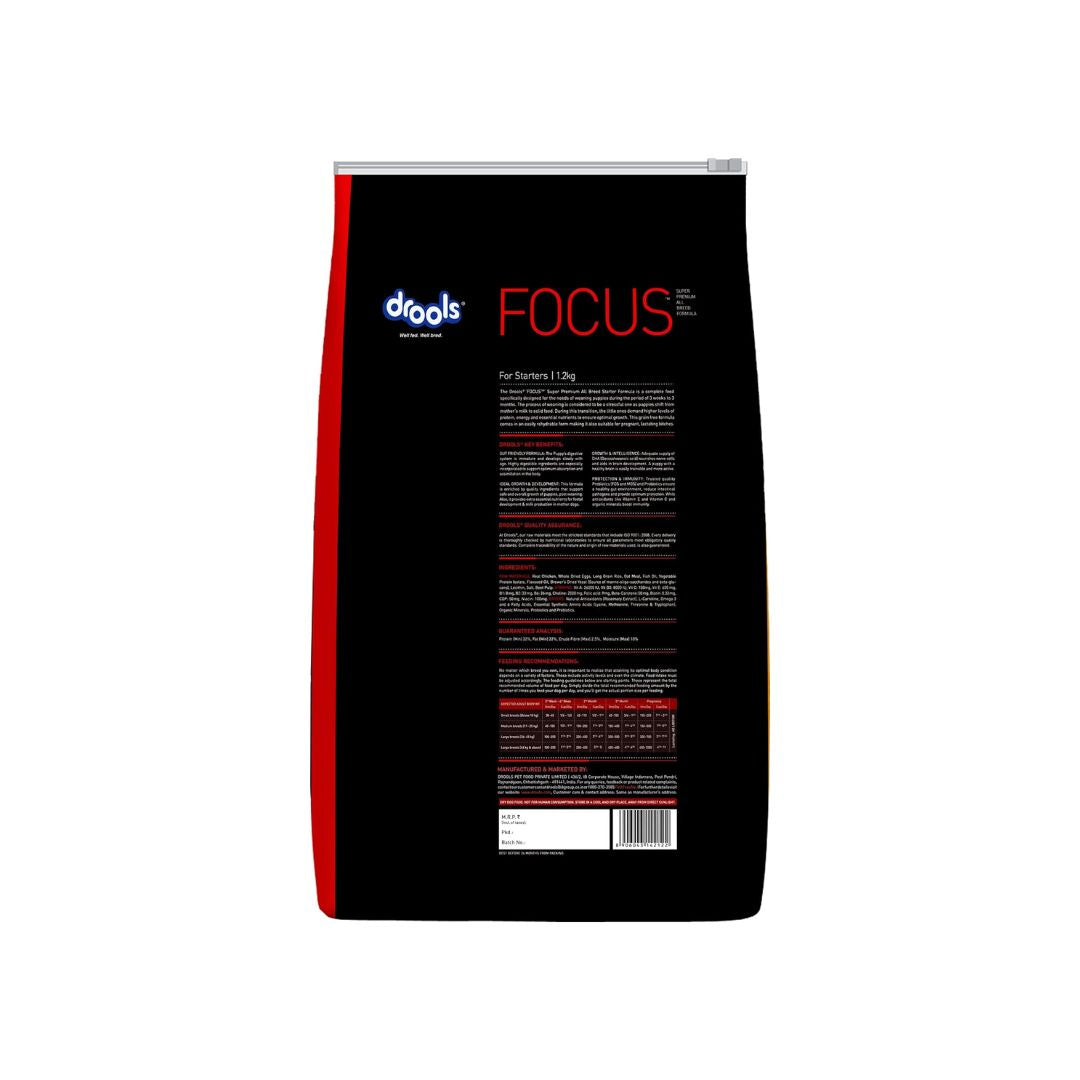 Drools Focus Starter Super Premium Dry Dog Food