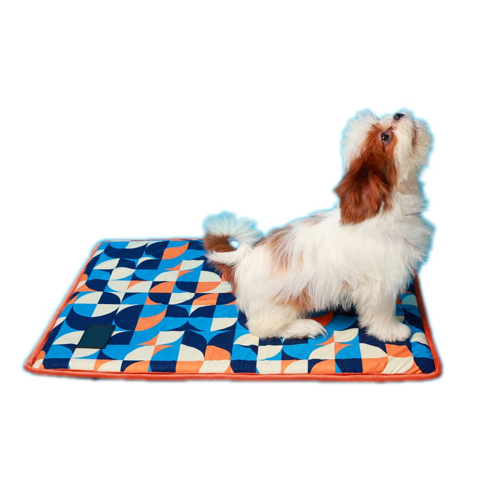 Furrfab Circles Pattern Dog Mat