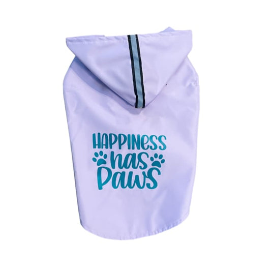 Furrfab Half Sleeve Dog Raincoat Sky Blue