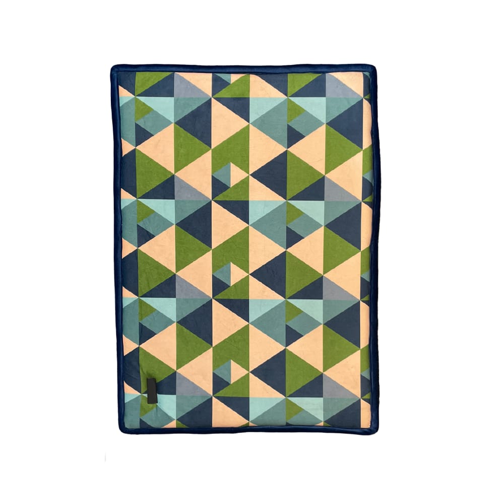 Olive Prism Pet Dog Mat