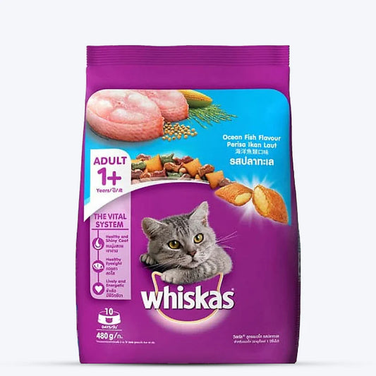 Whiskas Ocean Fish Adult Dry Cat Food