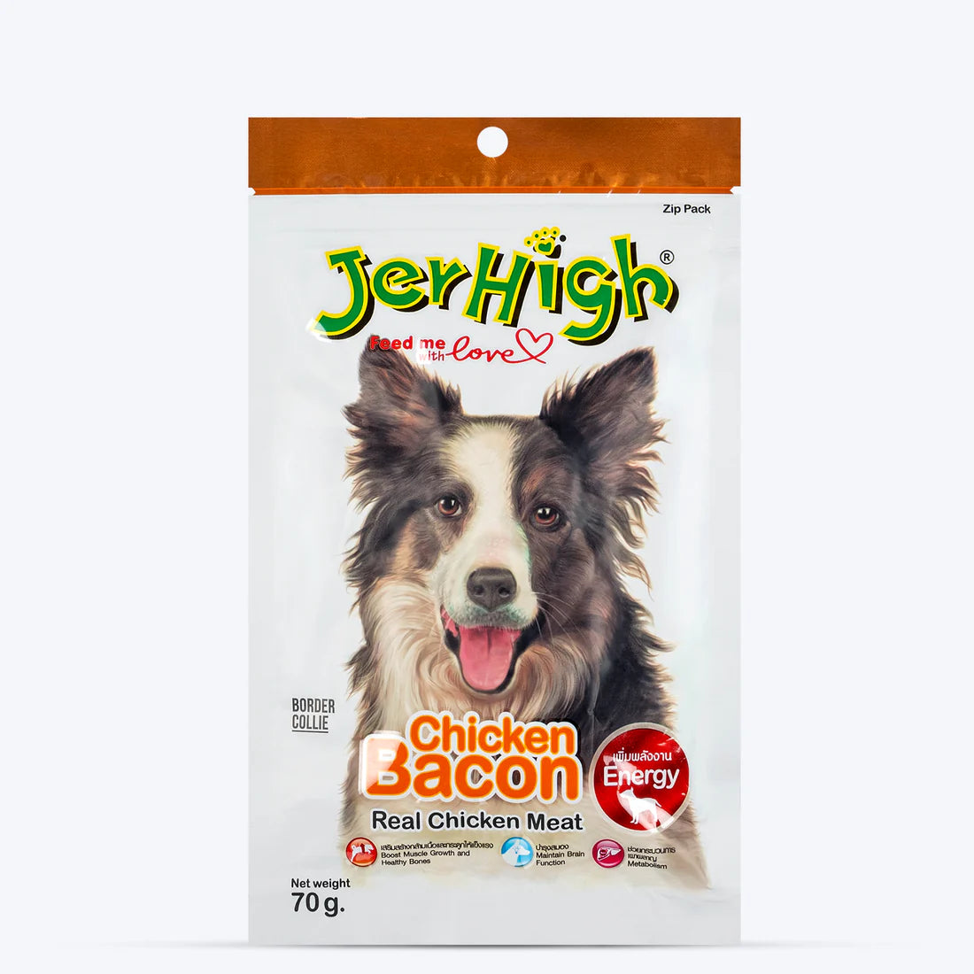 JerHigh Bacon Chicken Dog Treats (70g)