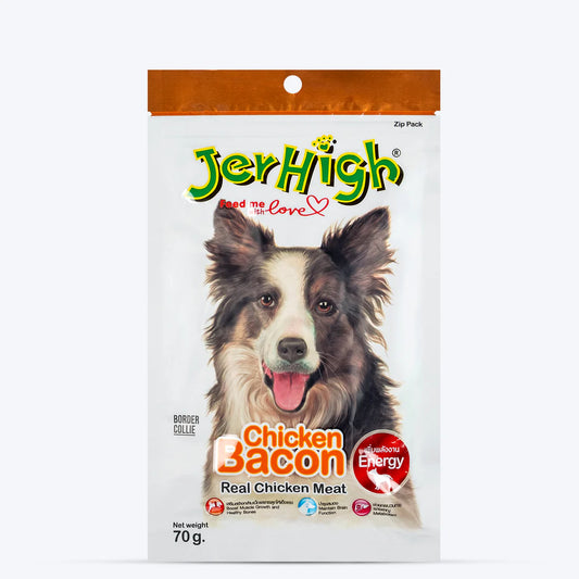 JerHigh Bacon Chicken Dog Treats (70g)