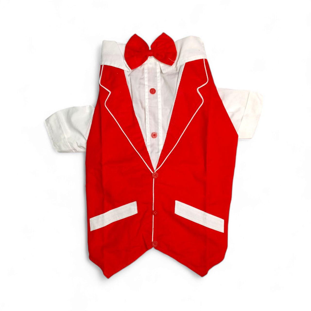 Furrfab Red Dog Tuxedo for Weddings & Special Events