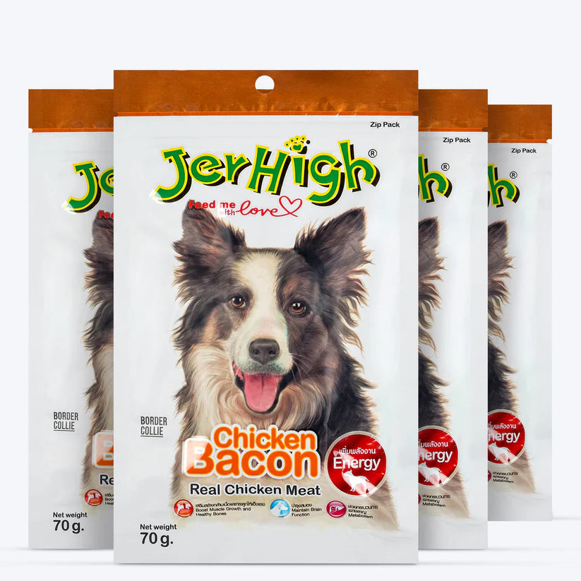 JerHigh Bacon Chicken Dog Treats (70g)