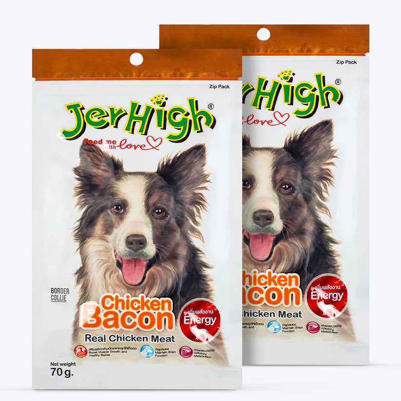 JerHigh Bacon Chicken Dog Treats (70g)