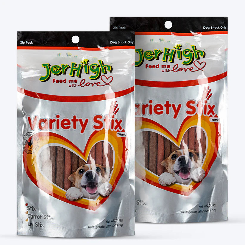 JerHigh Variety Stix Dog Treats  (200 g)