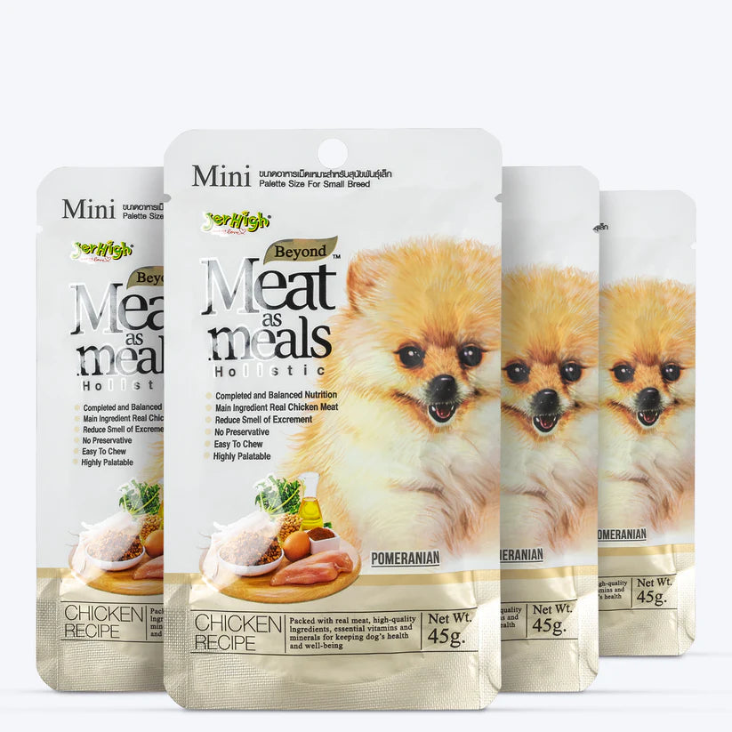 Jerhigh Meat as Meals Chicken Recipe Dog Treat (45 gm)