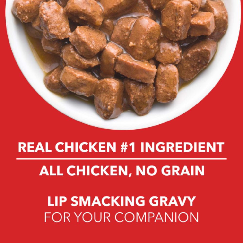 Drools Real Chicken & Chicken Liver Chunks in Gravy Wet Puppy Food