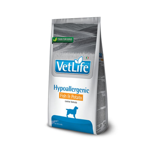 Farmina Vetlife Hypoallergenic Fish & Potato Canine Formula Dog Food Dry