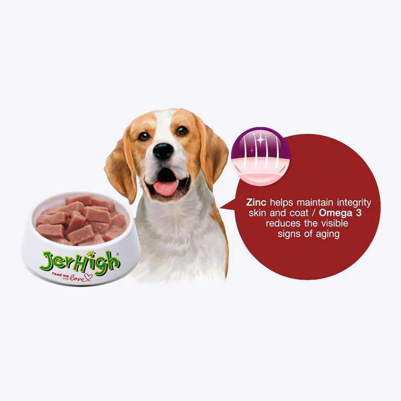 JerHigh Roasted Duck in Gravy Wet Dog Food  (120 g)