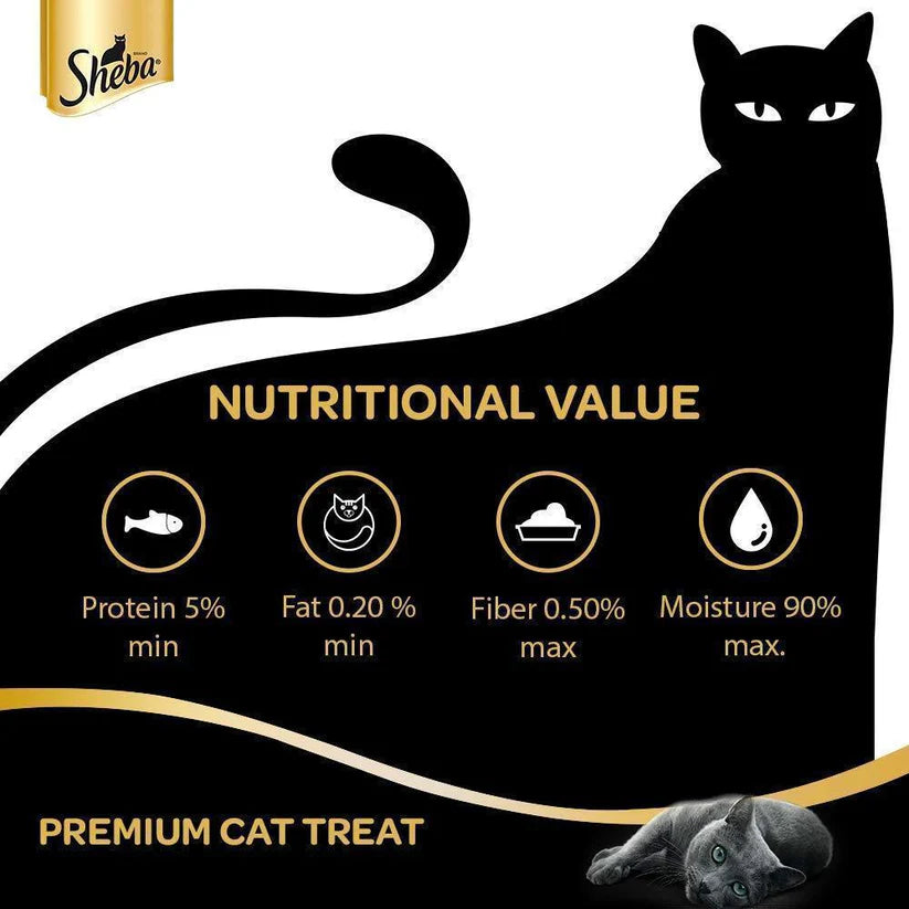 Sheba Melty Sasami Chicken Flavour Cat Treat (48 g) Packs