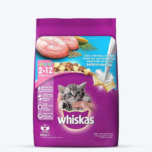 Whiskas Ocean Fish Kitten/Mother & Baby Cat Dry Food